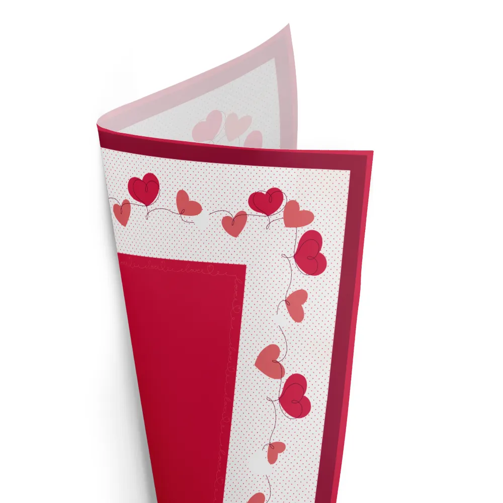 Papel Poli Cuadrado, Love Line