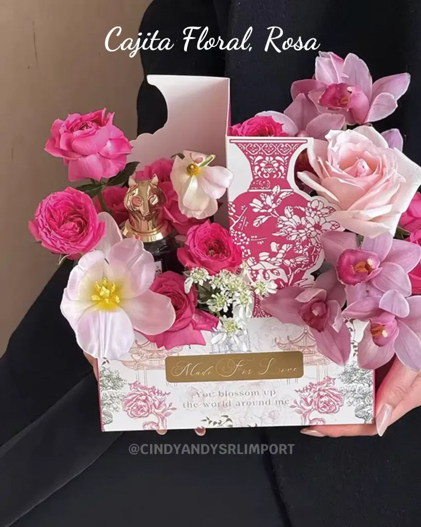 Cajitas con diseños Florales