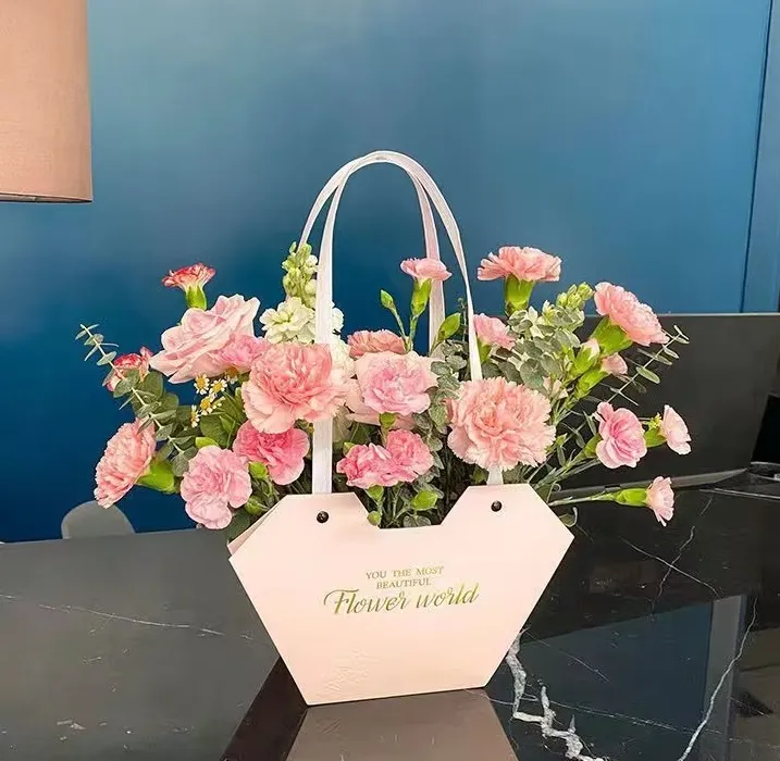 Bolsa con forma de Diamante, Rosa